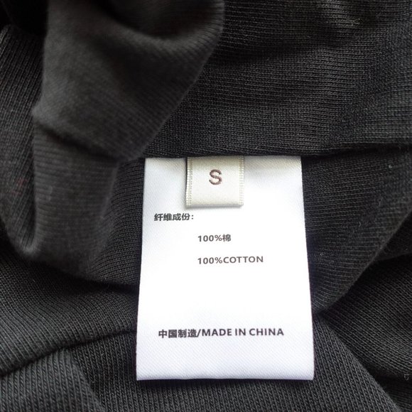 Womens Sweater Size Small Cotton Black Cropped Oversized Korea THE PATTERN ROOM - Picture 7 of 8